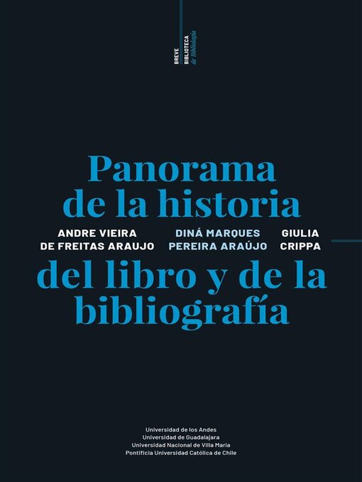 Title details for Panorama de la historia del libro y de la bibliografía by Giulia Crippa - Available